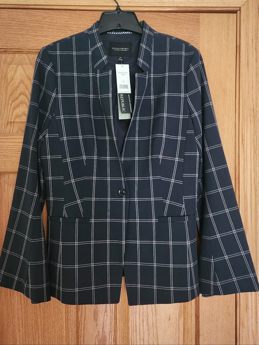 NWT Banana Republic Dark Navy blazer sz 10
